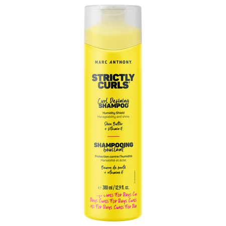 Sampon cu unt de shea si vitamina E pentru definirea buclelor Strictly Curls, 380ml, Marc Anthony