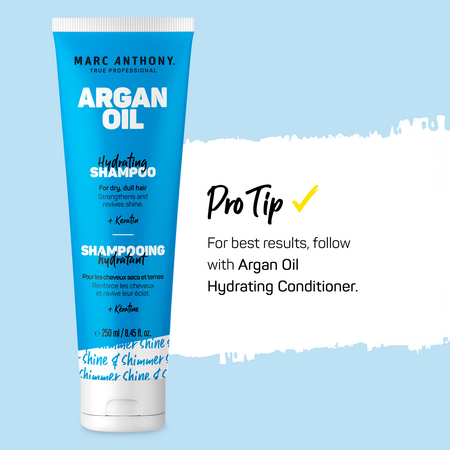Sampon cu ulei de argan si keratina, extra hidratare, 250 ml, Marc Anthony 652959