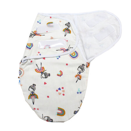 Sistem de infasare muselina, Inghetata, 0-3 luni, Baltic Bebe 598604
