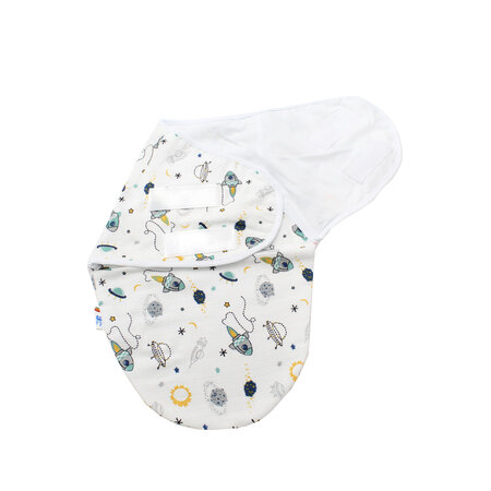 Sistem de infasare muselina, Planete, 0-3 luni, Baltic Bebe 483804
