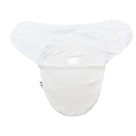 Sistem de infasare muselina, Alb, 0-3 luni, Baltic Bebe 483810
