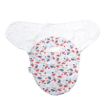 Sistem de infasare muselina, Masinute, 0-3 luni, Baltic Bebe 483819