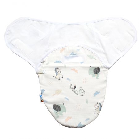 Sistem de infasare muselina, Leu, 0-3 luni, Baltic Bebe 579580