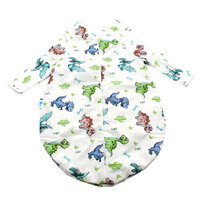Sac de dormit din bumbac ML, Dragon, 3-6 luni, Baltic Bebe