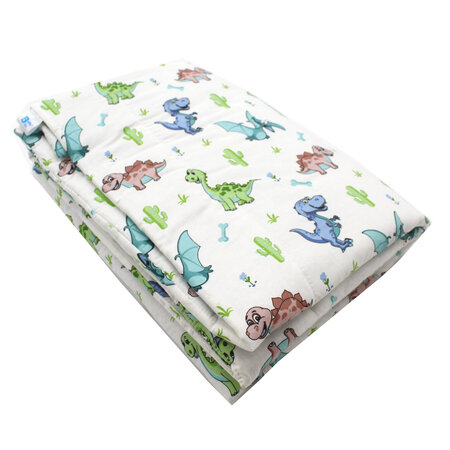 Pilota pentru patut, 100x135 cm, Dragon, Baltic Bebe 483842