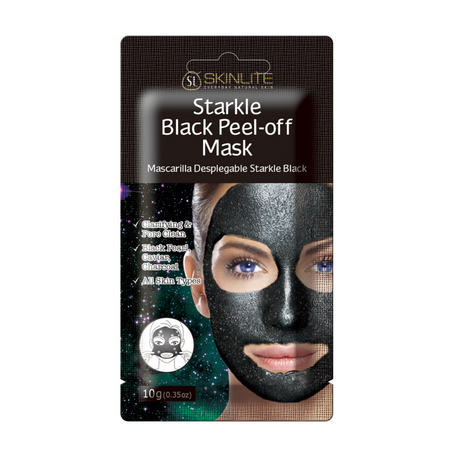 Masca peel-off cu Carbune, Extract de Perle Negre & Caviar