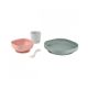 Set de masa din silicon, Eucalyptus, 4 piese, Beaba 483938