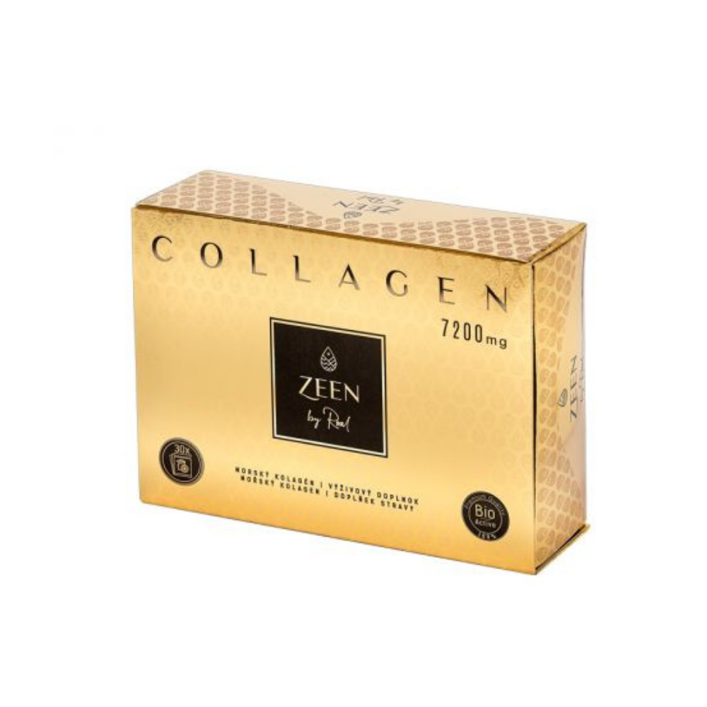 Colagen marin cu aroma de lamaie, 30 plicuri, Zeen Collagen