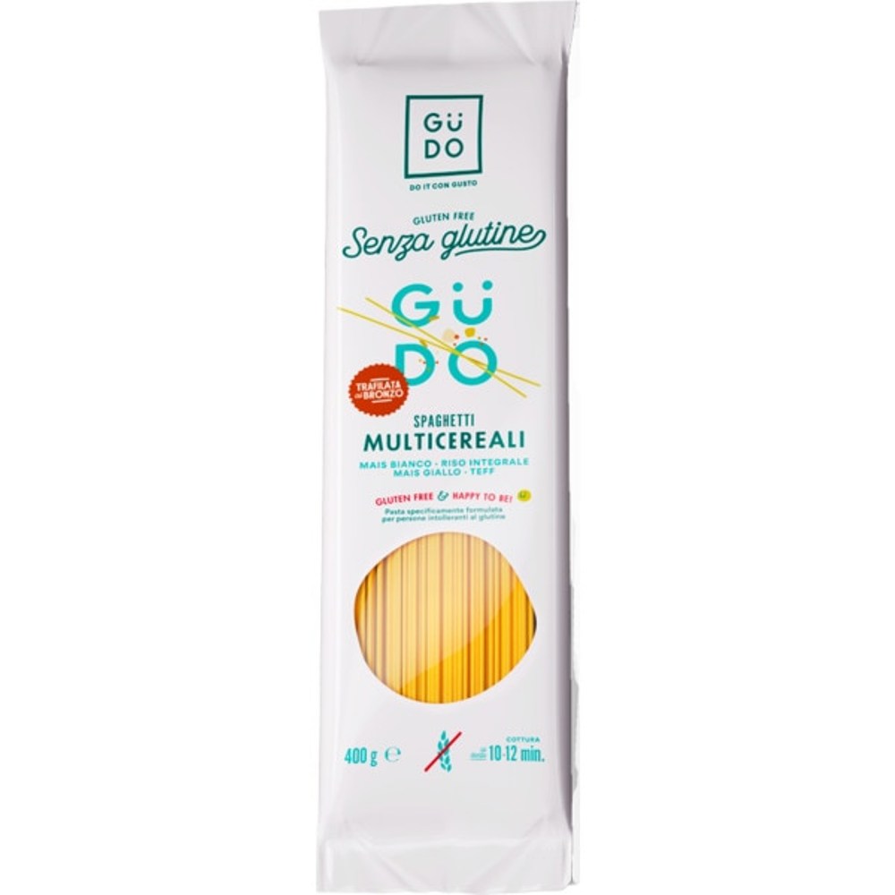 Spaghetti multicereale, fara gluten, 400g, Gudo