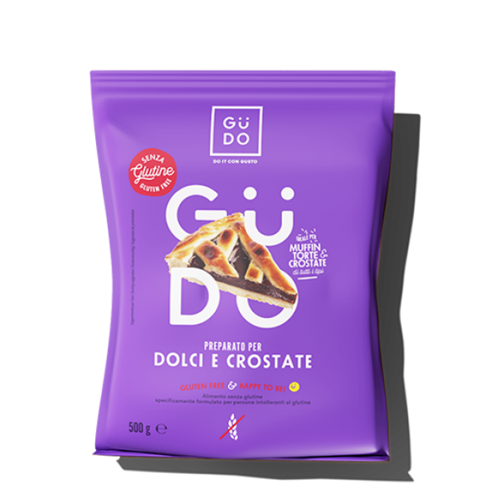 Mix pentru prajituri fara gluten, 500 g, Gudo