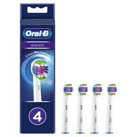 Rezerve pentru periuta de dinti electrica 3D White, 4 bucati, Oral B
