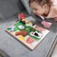 Puzzle din lemn in relife Animalele de la ferma, +2 ani, Melissa and Doug 652646