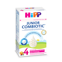 Lapte praf formula de crestere Junior Combiotic 4, +2 ani, 500 g, Hipp