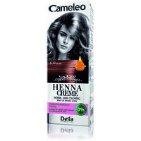 Vopsea crema pentru par pe baza de henna naturala 4.0 Cameleo, 75 g, Delia Cosmetics