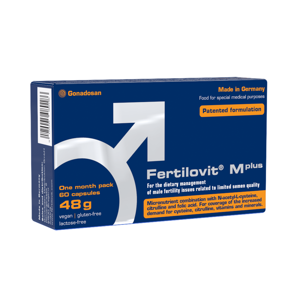 Fertilovit M Plus, 60 capsule, Gonadosan