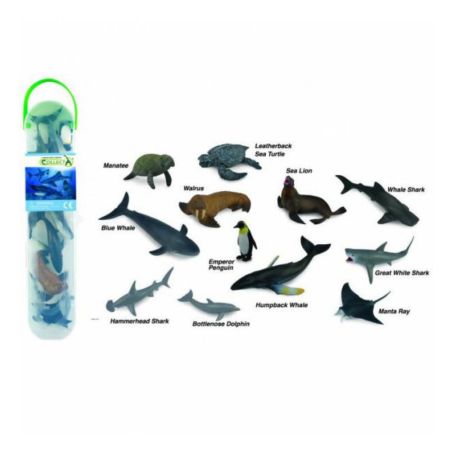 Set 12 figurine Animale Marine