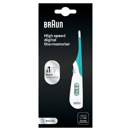 Termometru digital de viteza mare, PRT1000, Braun 683916