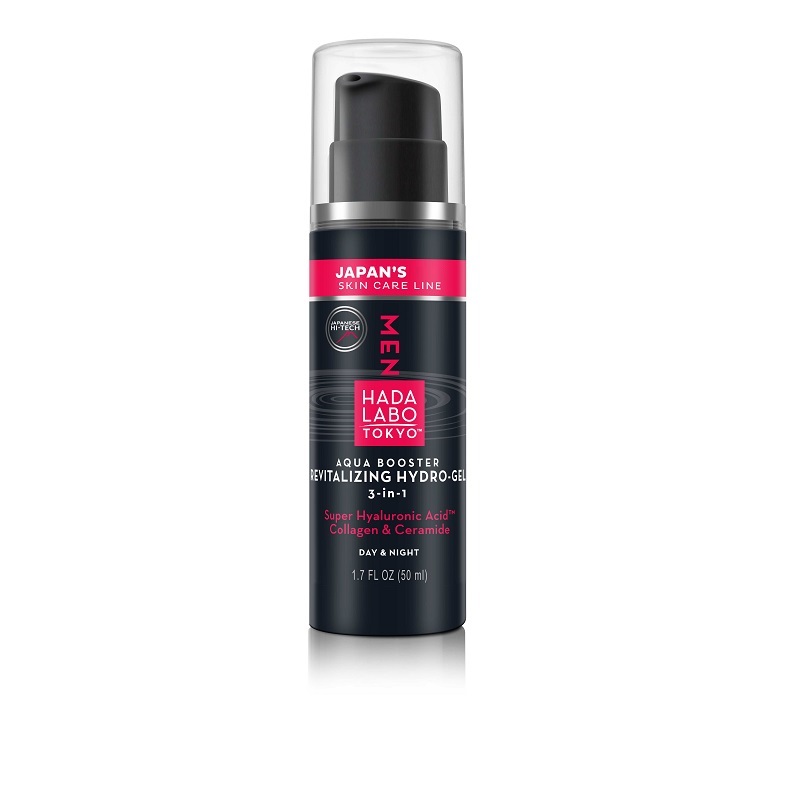 Hidro gel Aqua Booster revitalizant zi si noapte pentru barbati, 50 ml, Hada Labo Tokyo