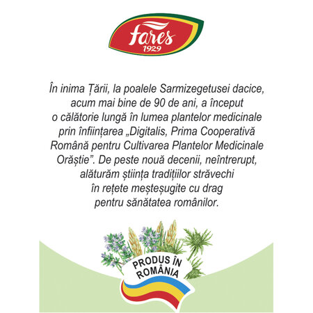 Ceai Plantusin, 20 plicuri, Fares 721235