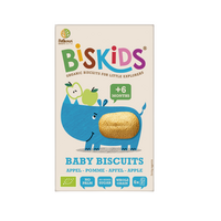 Biscuiti Bio pentru copii cu gust de mere Biskids, 120 gr, Belkorn