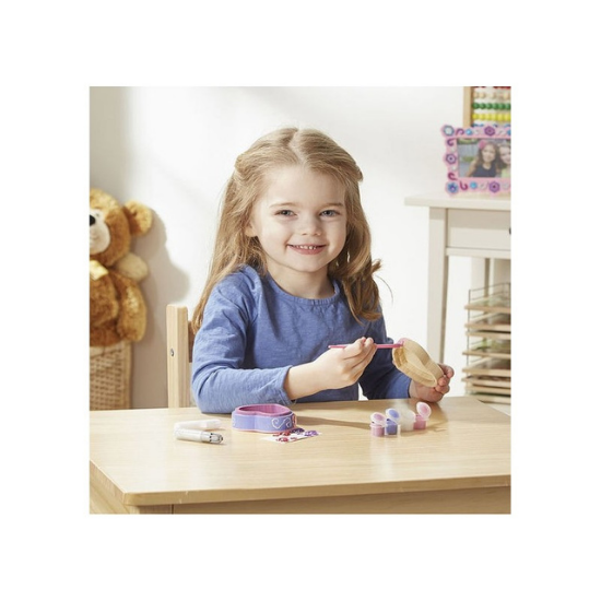 Cutie de decorat din lemn Inimioara, Melissa&Doug 484526