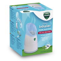 Inhalator portabil cu aburi cu 2 tablete de mentol, Vicks