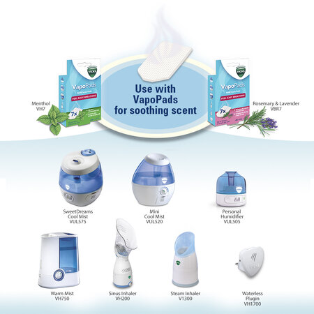 Rezerve pediatrice cu mentol, 7 buc, Vicks 448749