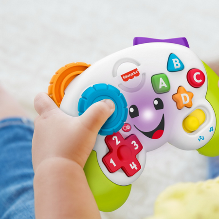 Controler interactiv in limba romana, 6-36 luni, Fisher Price  484634