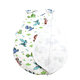 Sac de dormit din bumbac Win, Dragon, 6-12 luni, Baltic Bebe 484645