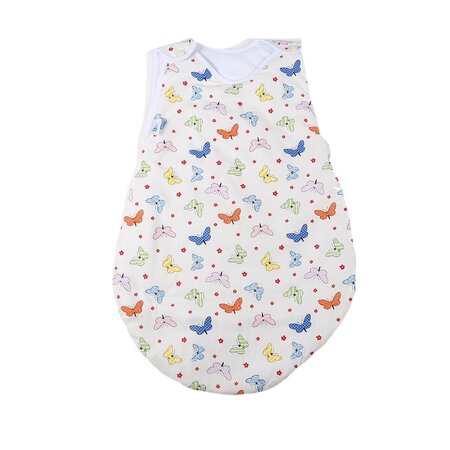 Sac de dormit din Bumbac, Fluturi, 1-2 ani, Baltic Bebe 484651