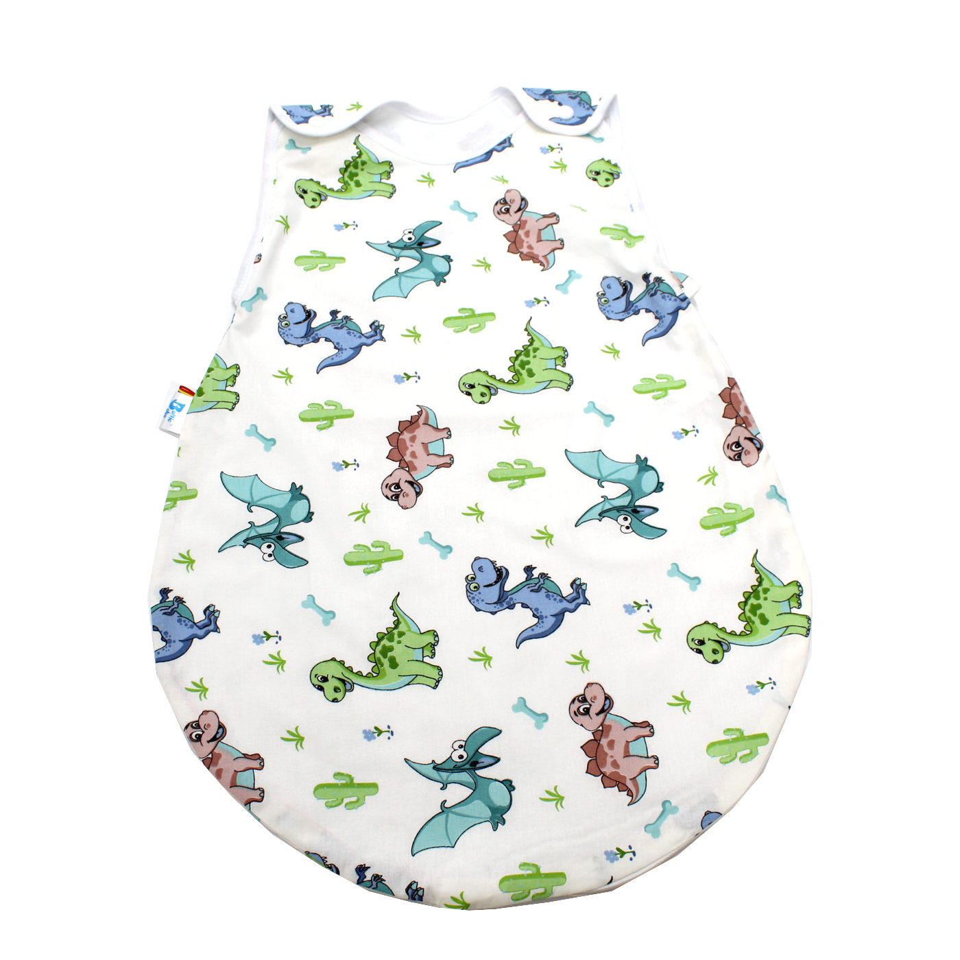 Sac de dormit din Bumbac, Dragon, 1-2 ani, Baltic Bebe