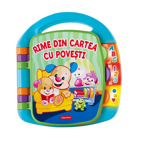 Jucarie interactiva Cartea de povesti, +3 luni, Fisher Price