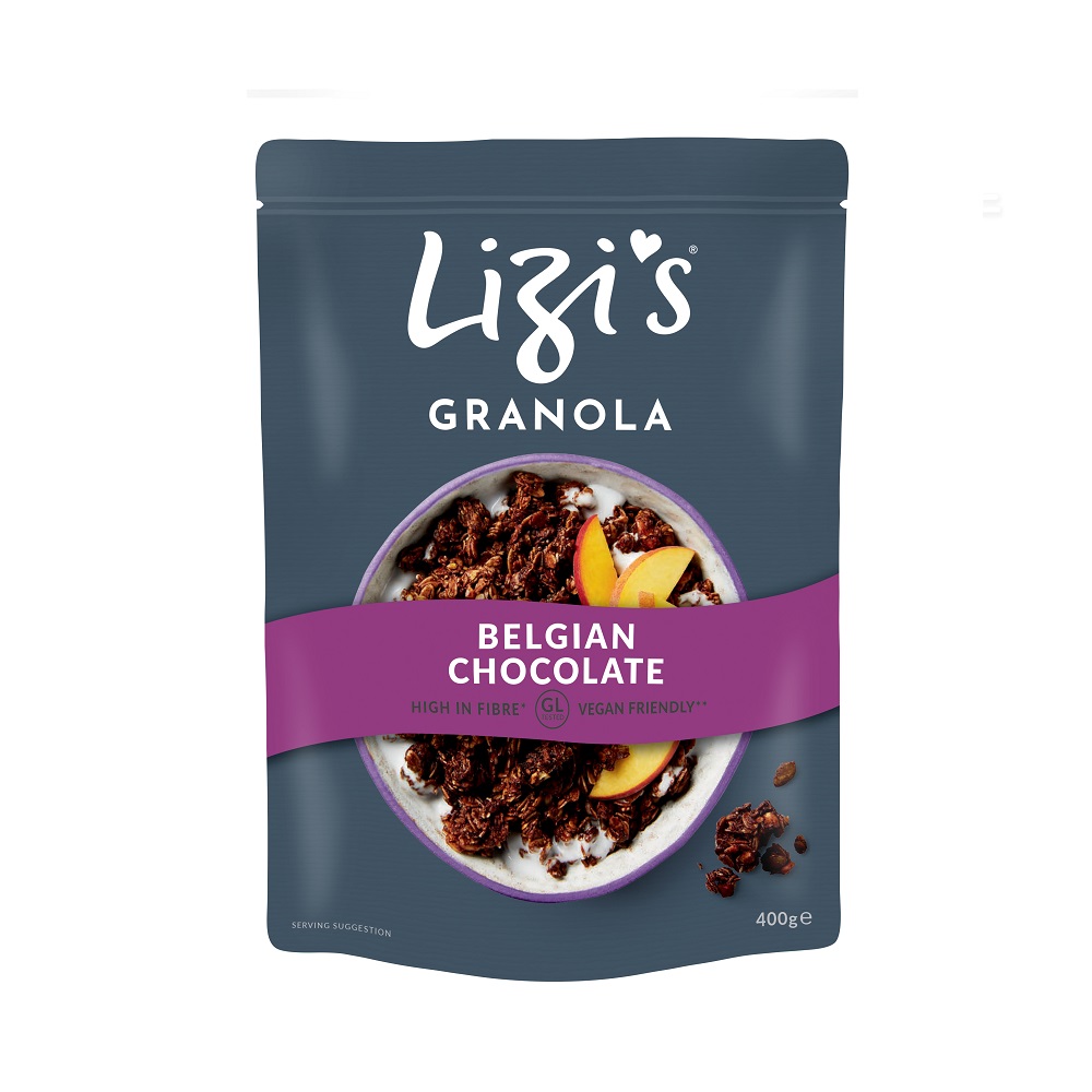 Musli cu ciocolata belgiana, 400 g, Lizis Granola