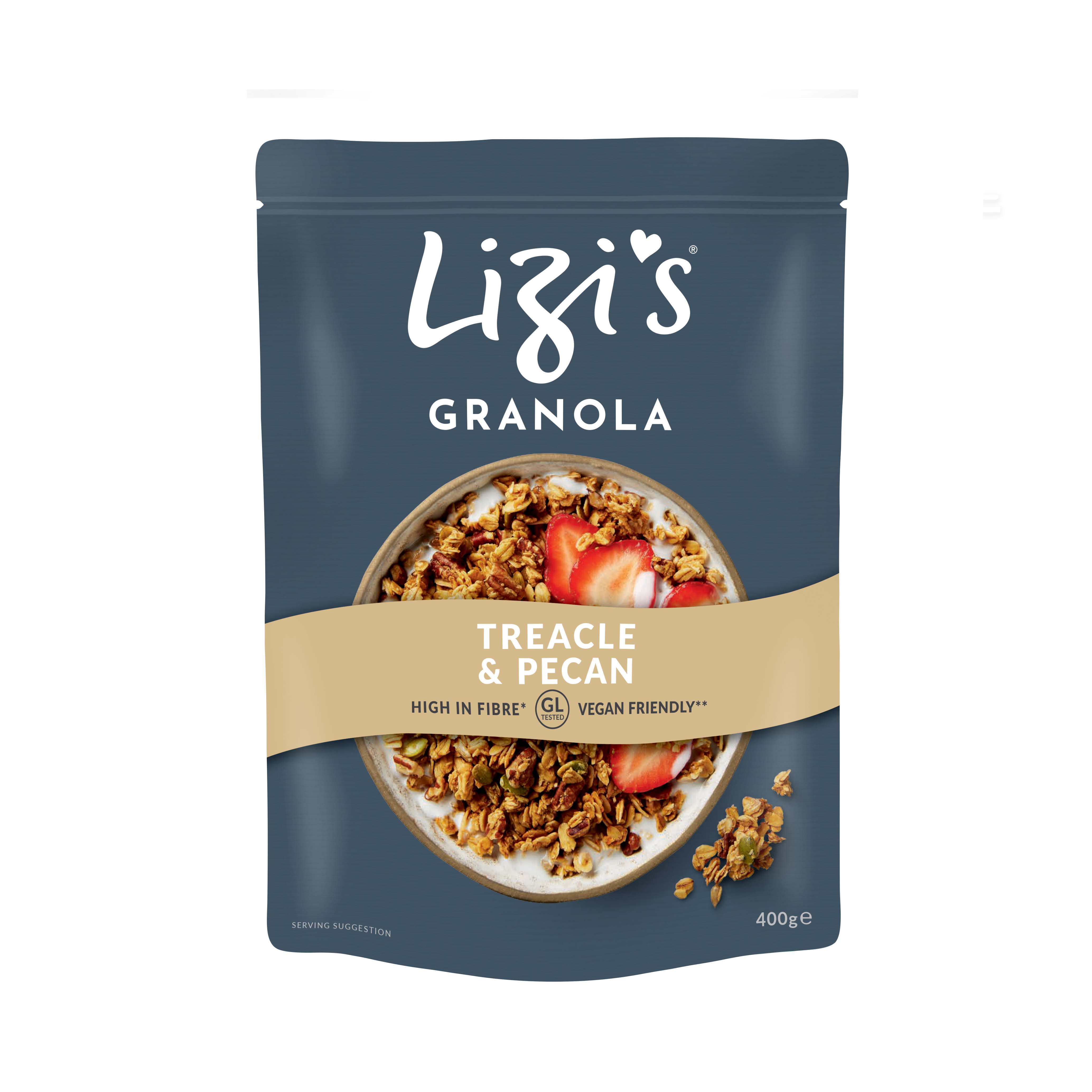 Musli cu melasa si nuci pecan, 400 g, Lizi's Granola