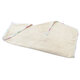 Prosop cu capison Premium din bumbac 100%, 80x90 cm, Crem, Baltic Bebe 484691