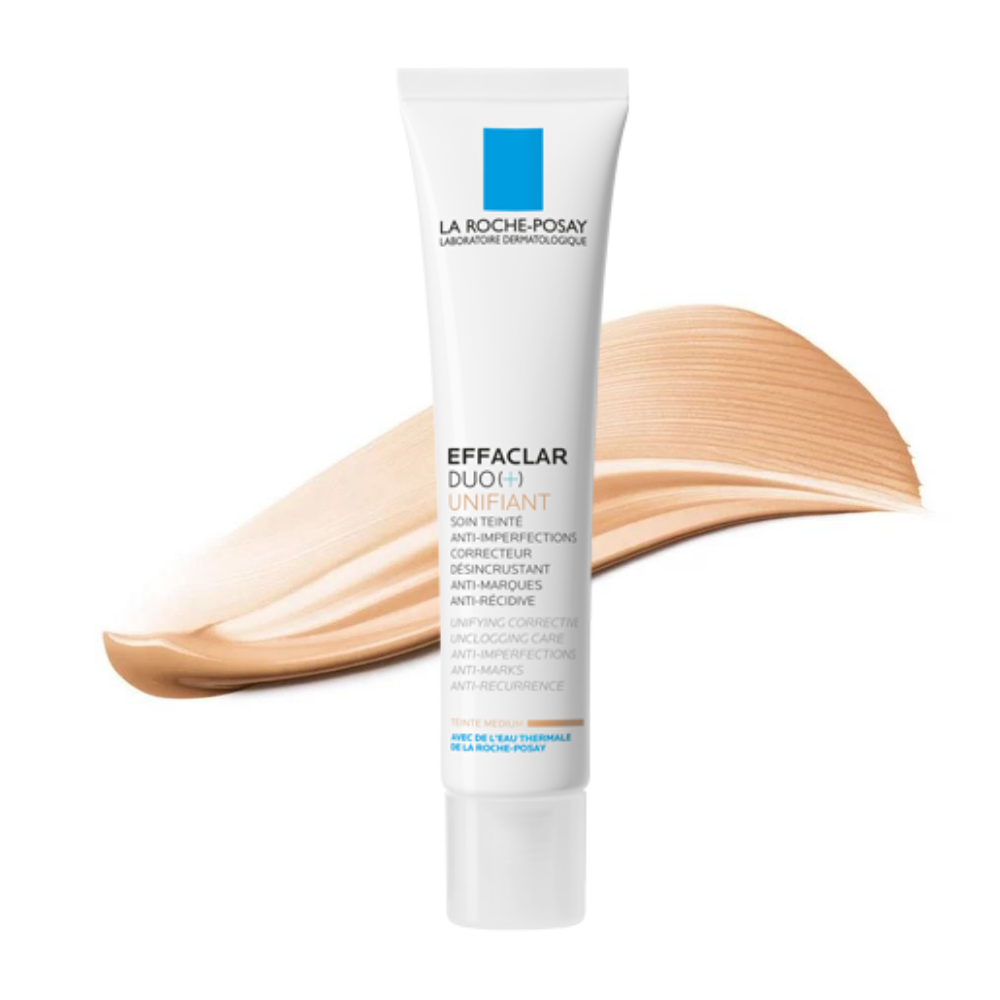 Crema corectoare uniformizatoare Effaclar Duo+, 40 ml, Medium, La Roche-Posay