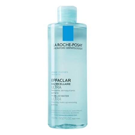 Apa micelara Ultra pentru piele sensibila si grasa Effaclar,