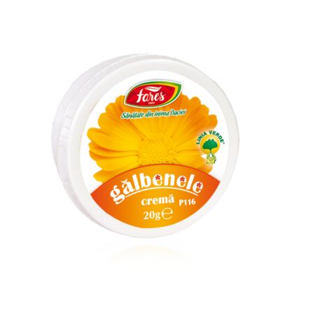 Crema de galbenele, 20 g, Fares