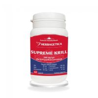 Supreme Krill Omega 3 Forte, 60 capsule, Herbagetica