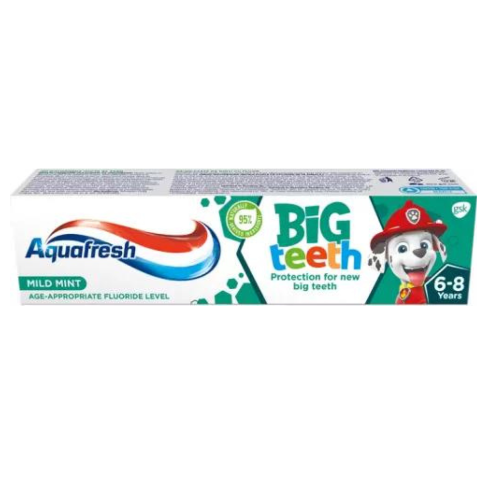 Pasta de dinti My Big Teeth, +6 ani, 50 ml, Aquafresh