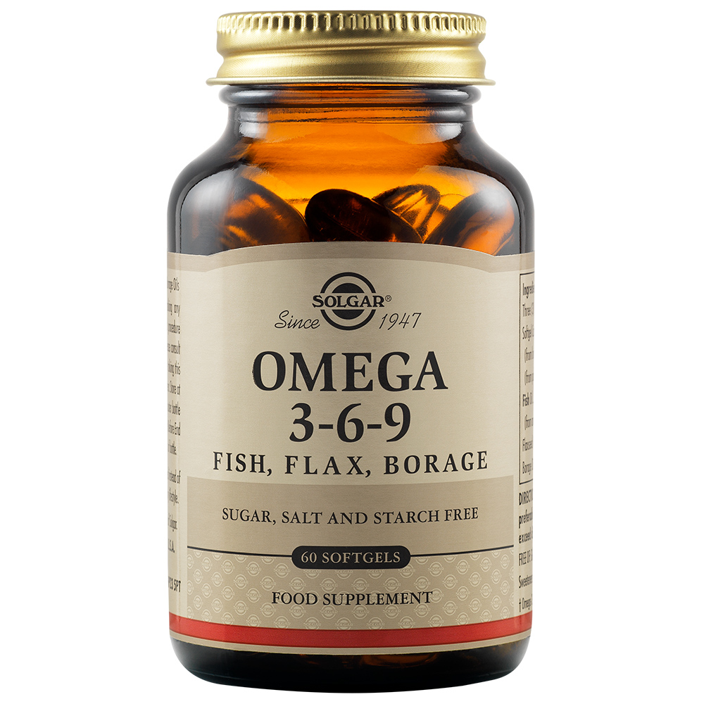 Omega 3-6-9, 60 capsule, Solgar