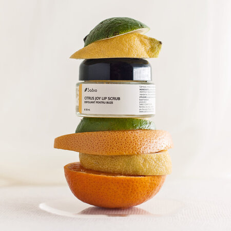 Exfoliant de buze Citrus Joy, 30 ml, Sabio 817821
