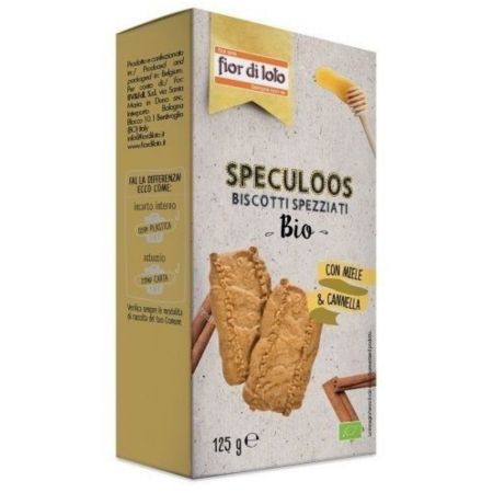 Biscuiti bio cu miere si scortisoara Speculos