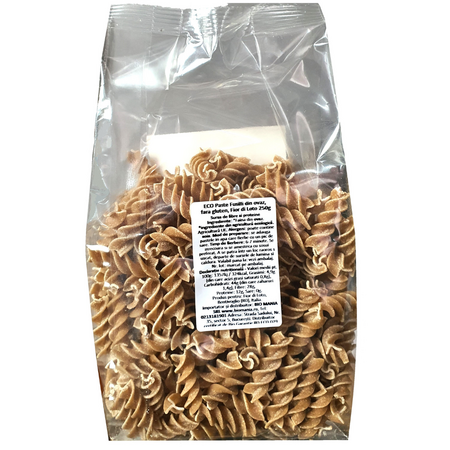 Fusilli  Bio din ovaz Bio fara gluten, 250 g, Fior di Loto 694081