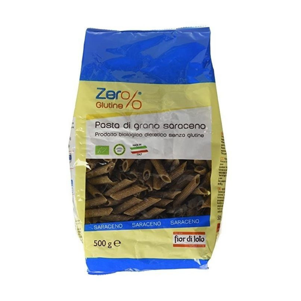 Penne Bio din hrisca fara gluten, 250g, Fior di Loto