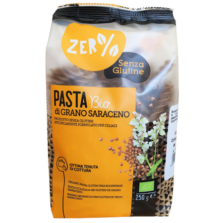 Paste Fusilli din Hrisca Bio fara gluten, 250 g, Fior di Loto