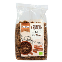 Musli bio crocant cu fulgi de ovaz, cacao, 375 g, Fior di Loto 