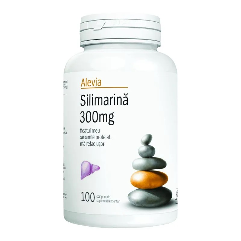 Silimarina 300mg, 100 comprimate, Alevia