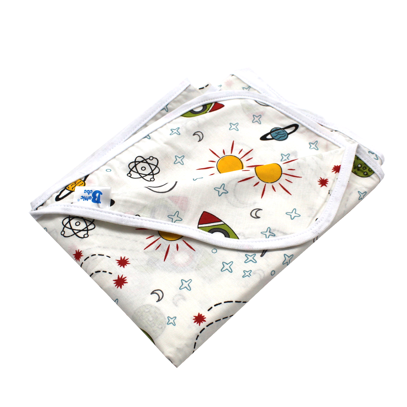 Paturica cu doua fete Lux, 80x100 cm, Baltic Bebe