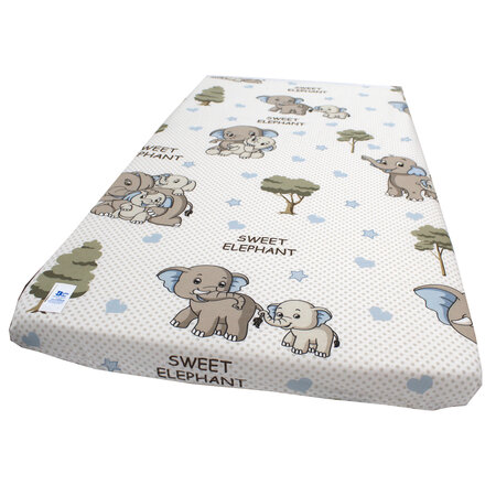 Cearceaf cu elastic Sleep Party, 120X60 cm, Baltic Bebe 713291